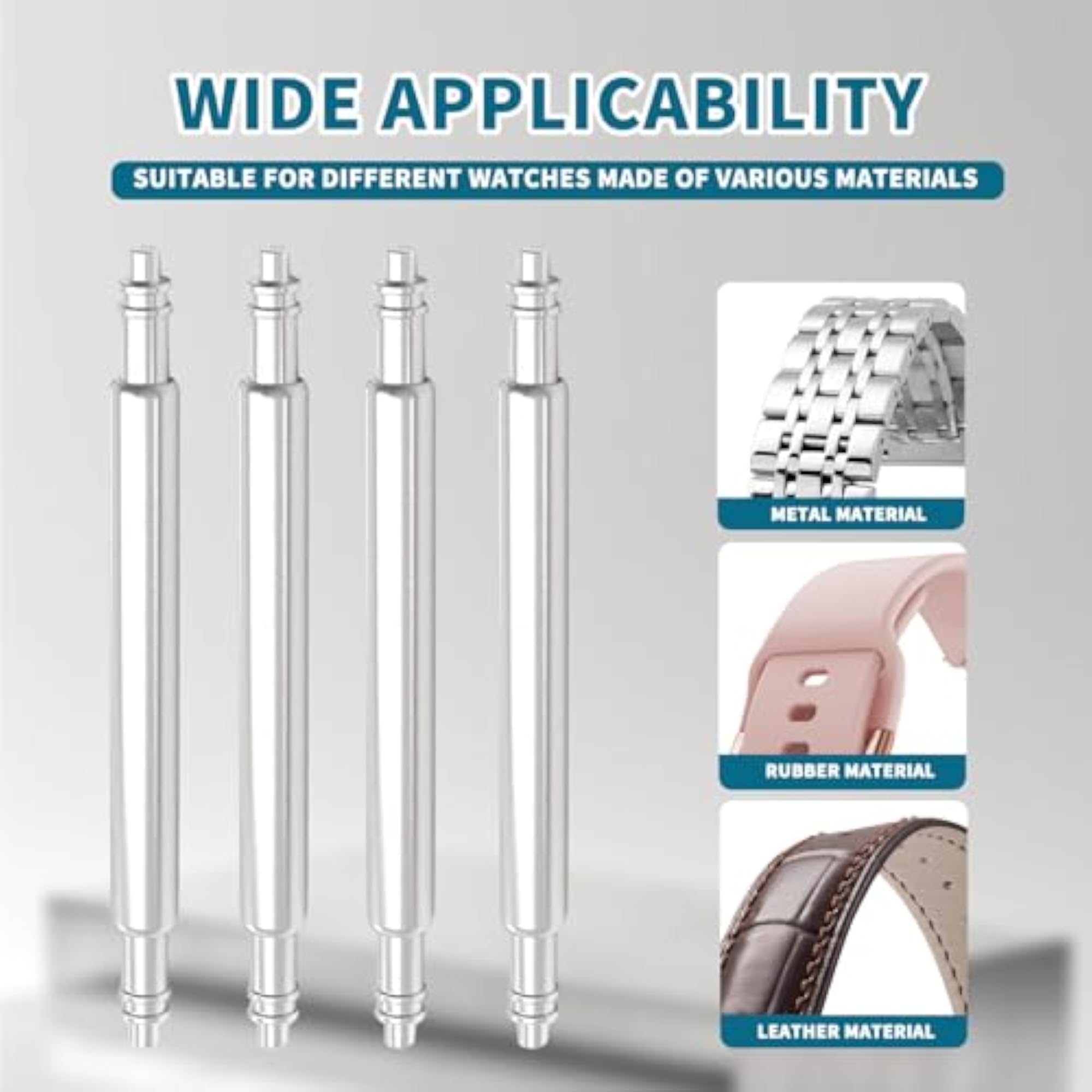 4pcs Watch Band Link Pin with Spring Bar Removal Tool
